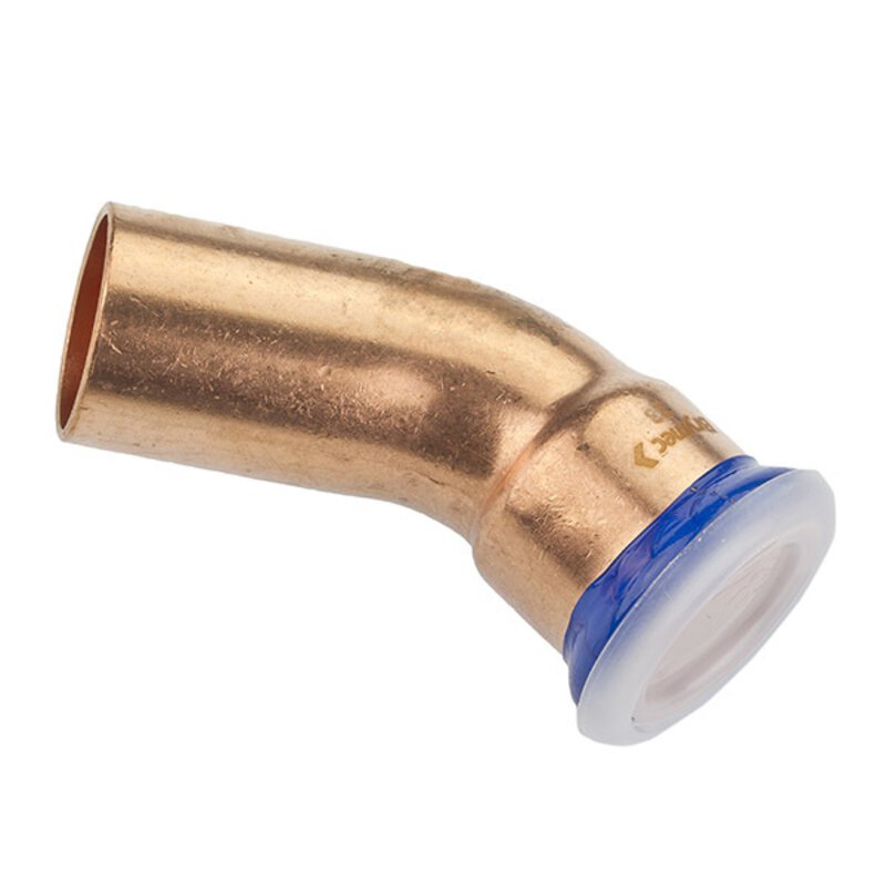 15mm Copper-Press 45° M/F Bend (M-Profile)