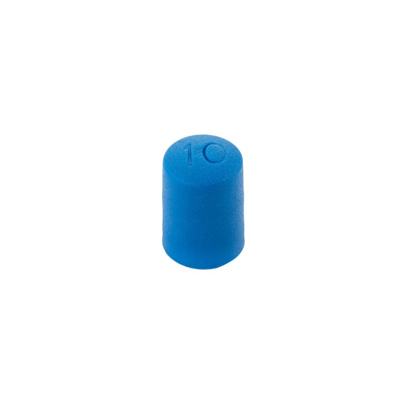 M8 Blue Stud End Cap 