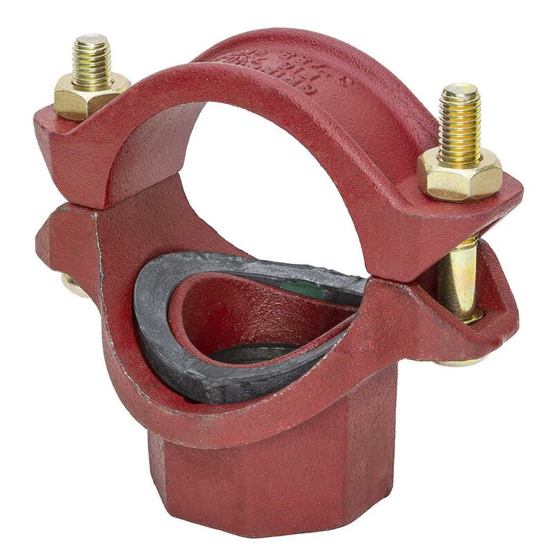 4" Grooved x 2" Threaded Grinnell 730T Branch Outlet