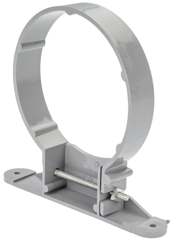 4"/110mm Pipe Clips to suit Ring Seal Grey pipe