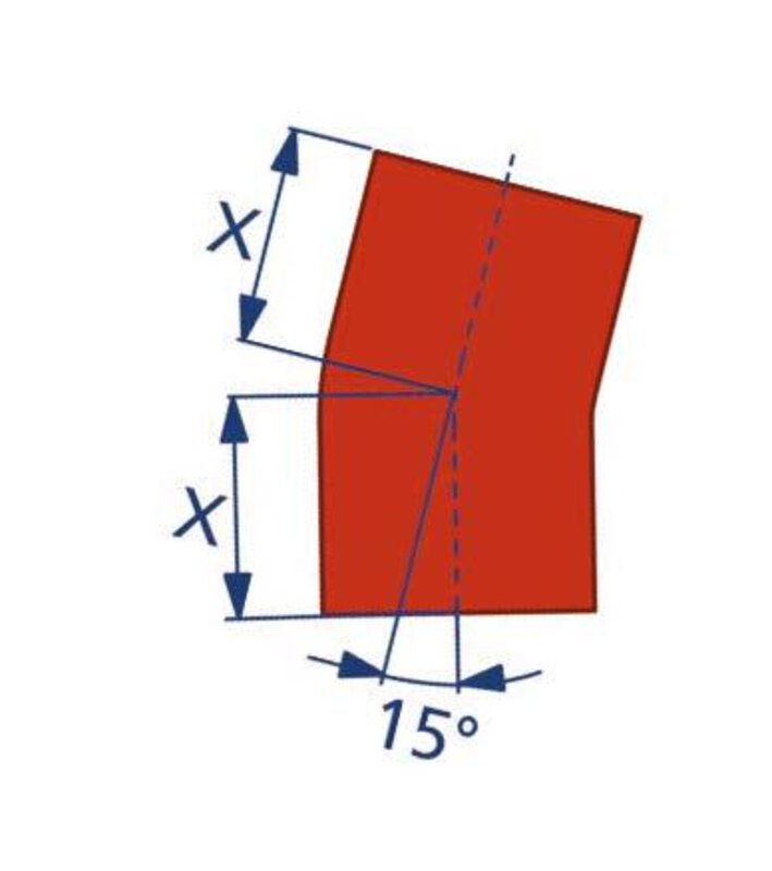 CIS 100mm x 15 Bend Cast Iron Fitting