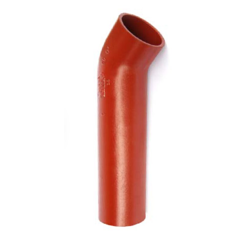 CIS 100mm 45° Bend Long Spigot Cast Iron Fitting