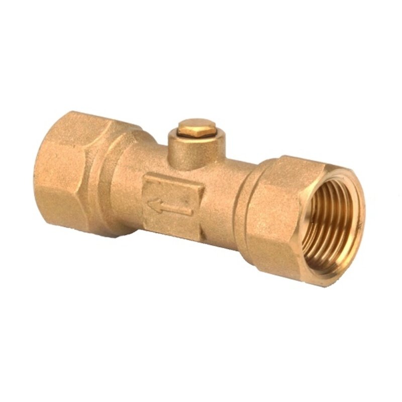 1/2" DZR Brass Double Check Valve - WRAS Approved