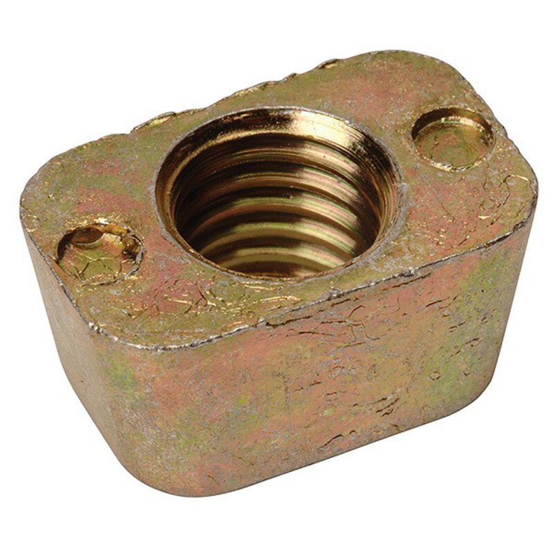 Round Shoulder Wedge Nuts - M8 (Pk100) 21TOPx13Wx10mmH/12°