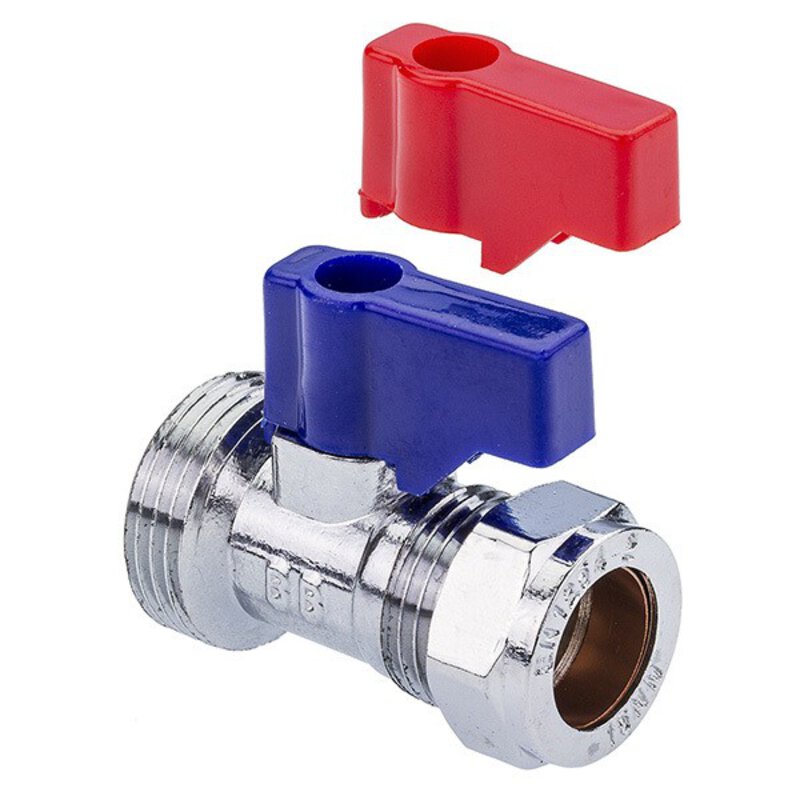 15mmx3/4" Washing Machine Valve c/w Check Valve