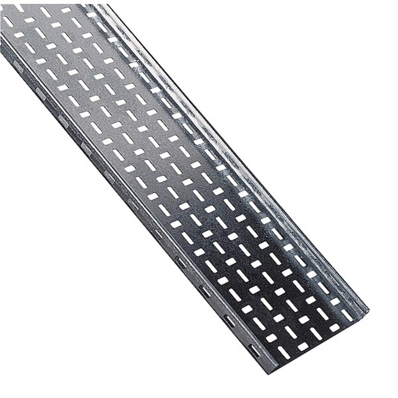 300mm (12") Medium Duty Return Flange Cable Tray x 3mtr