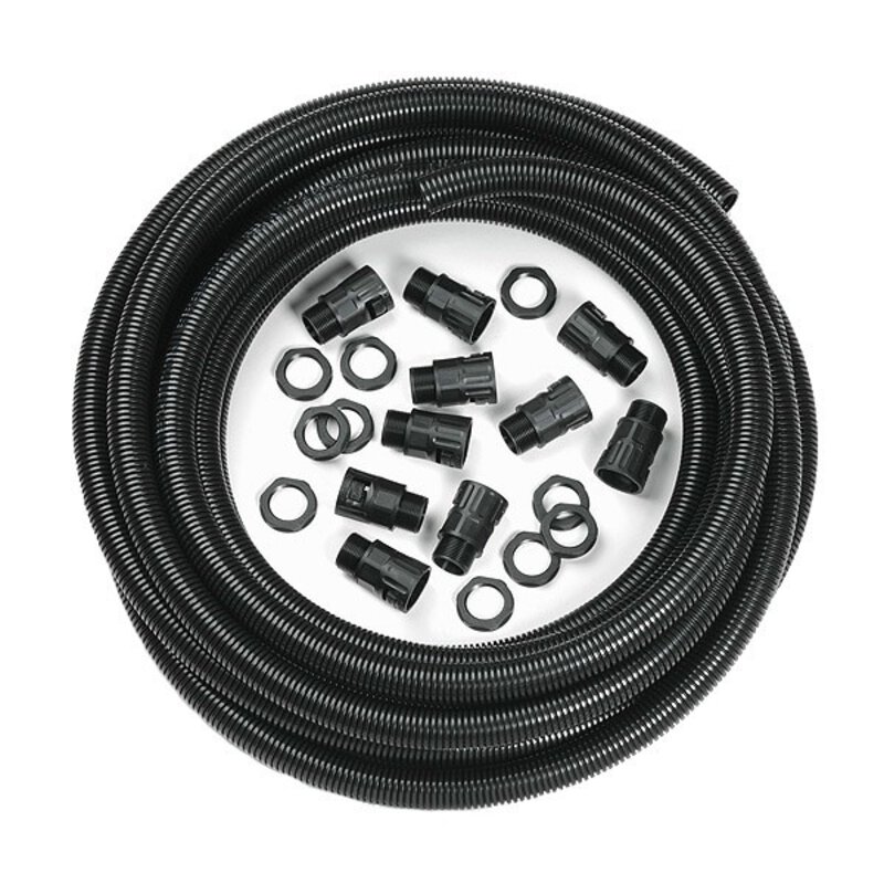 Black Contractors pack - 20mm (10m Conduit c/w 10 glands & locknuts)