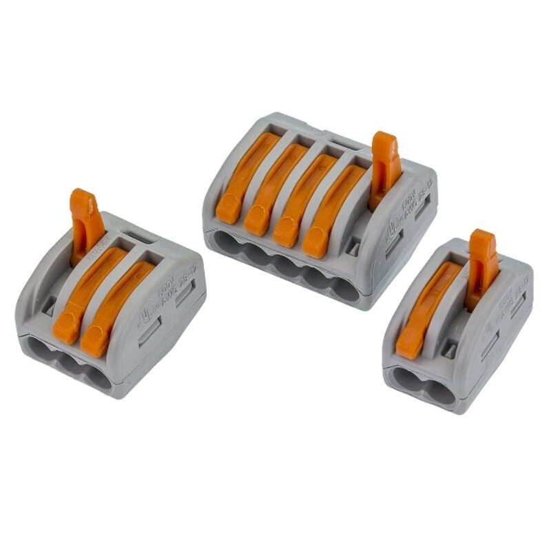 Wago Series 222-412 Lever Connector - 2.5mm 2 Pole 20A