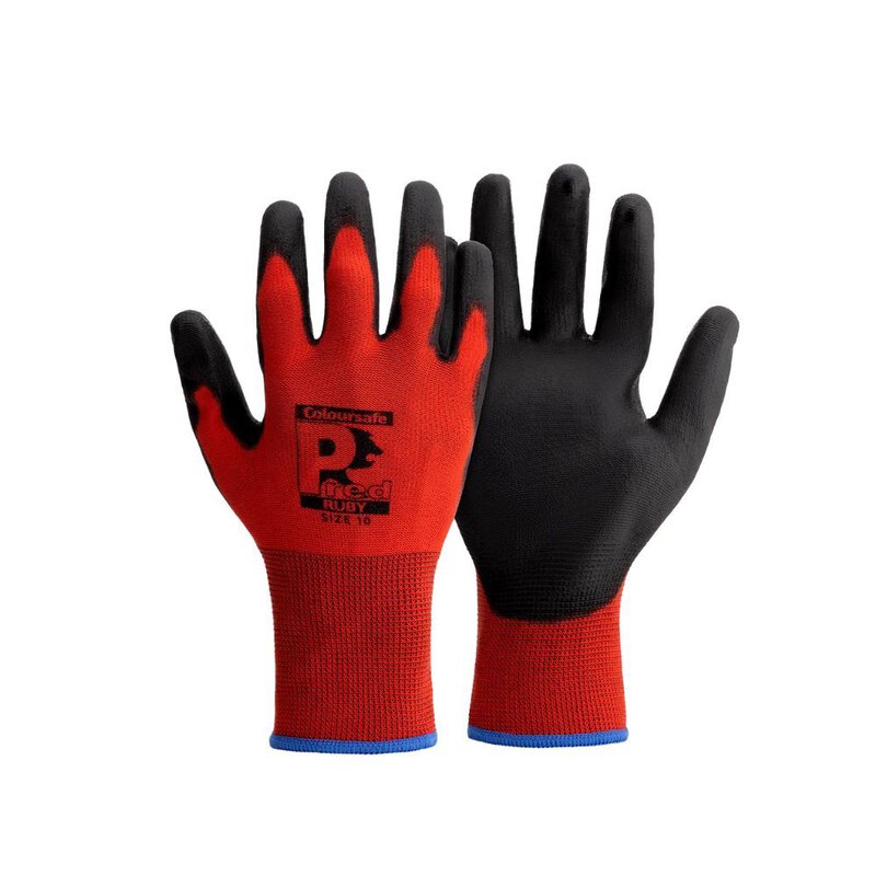 Agile Size 10 Gen. Handling Glove Cut Level 1/A - Red