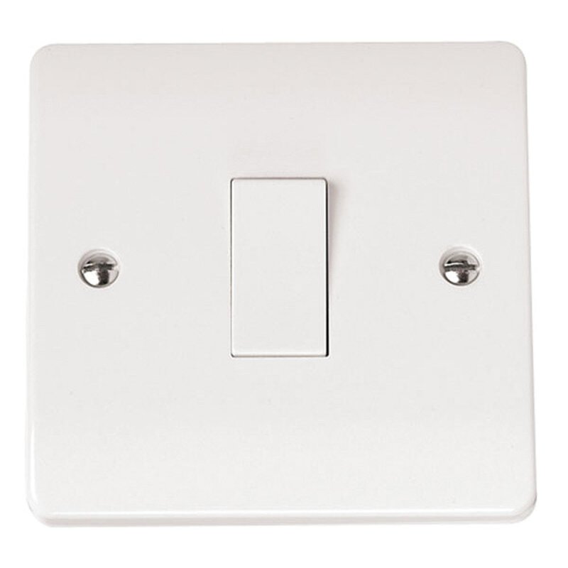 White Plastic Isolator - 20 Amp