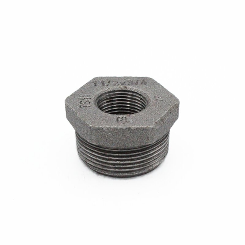 1 x 3/4" Hex Reducing Bush Black 140/241/N4