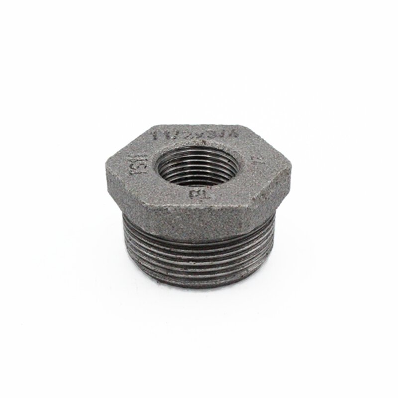 1/2 x 1/4" Hex Reducing Bush Black 140/241/N4