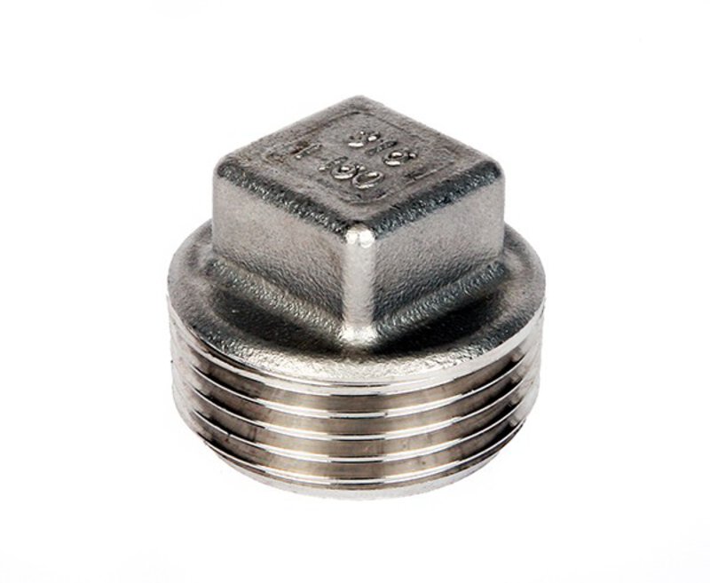1 1/2" Stainless Plug - BSP Pi Fitting (316/A4)
