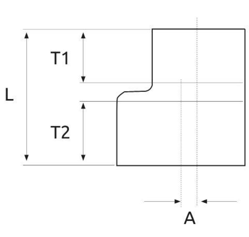 CIS 200mm x 100mm Reducer 