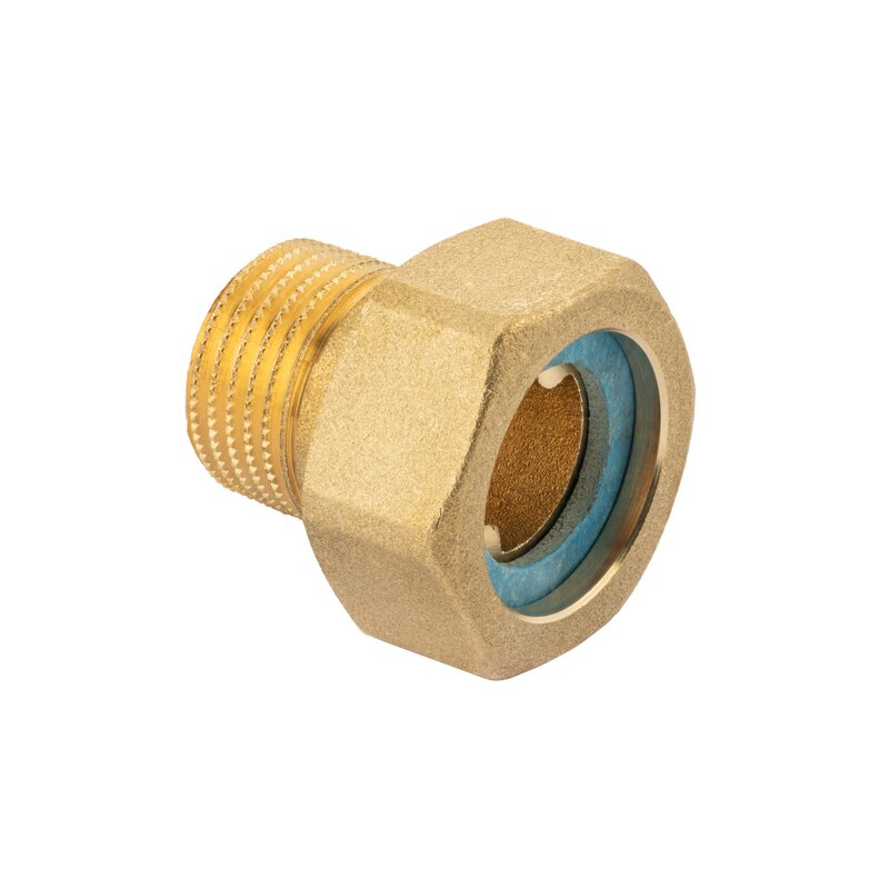 Single Union Tail Piece c/w Gasket (1/2" Male Spigot x 3/4" Loose Nut) - fits 36761 & 36762