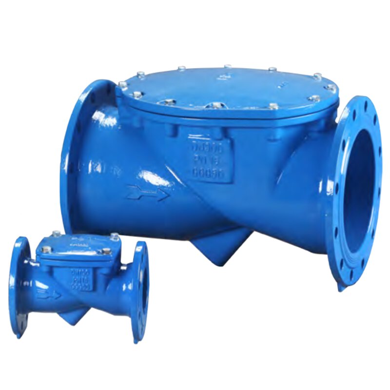 4" Swing Check Valve PN16 Ductile Iron Flanged