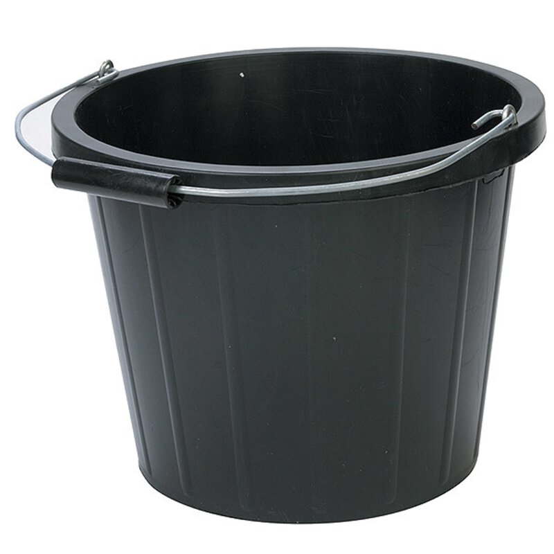 Black Bucket - 3 Gallon 