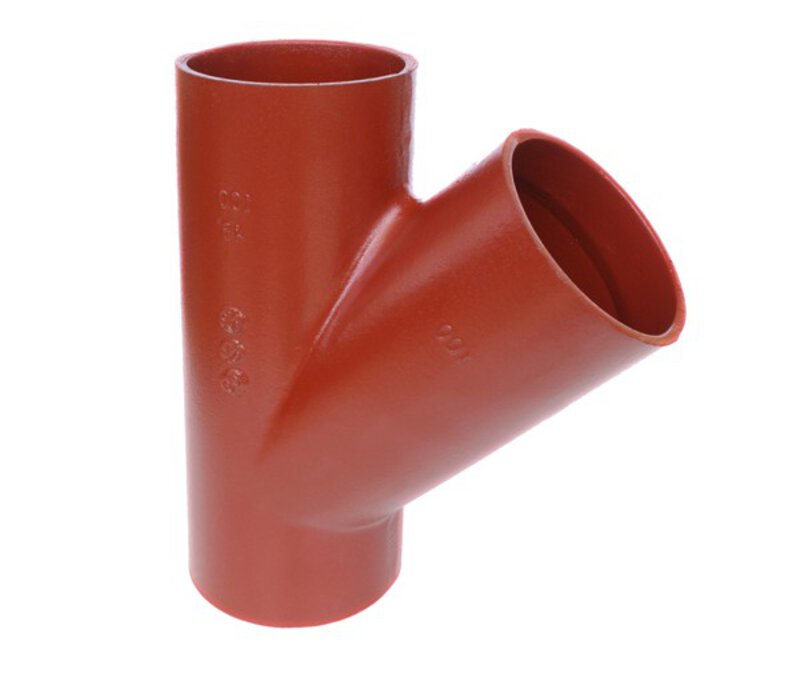 CIS 150mm x 125mm 45° Reducing Single Branch Tee