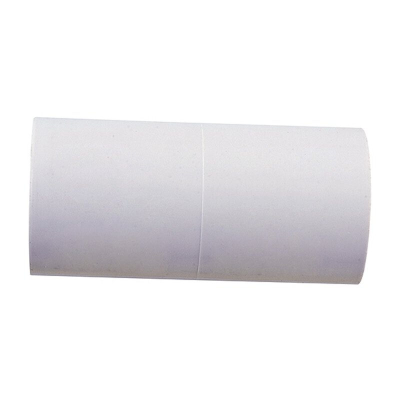 3/4" / 22mm Straight Coupler White Solvent Overflow