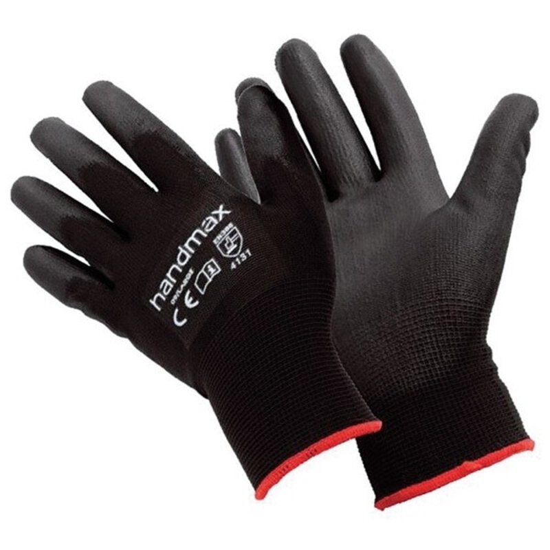 Atlanta Size 10 PU Glove Cut Level 1 - Black