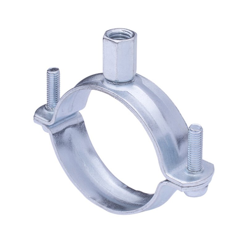 Unlined Pipe Clamp - 184-194mm (M8/M10 Boss)