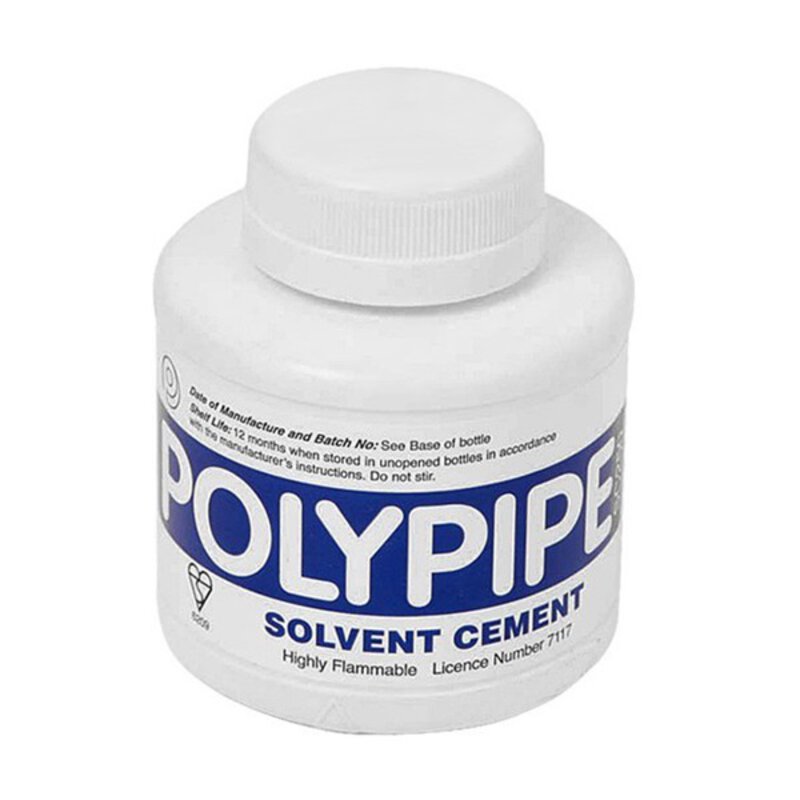 Solvent Cement 125ml c/w Brush in Cap