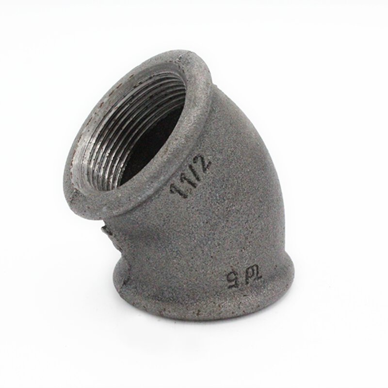 1" FxF 45 Elbow Black Malleable 155/120/A1-45