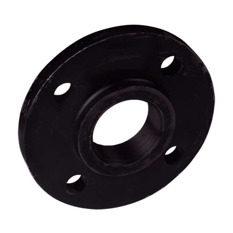 1 1/4" PN16 Type 113 (16/4) Black Screwed Flange EN1092-1