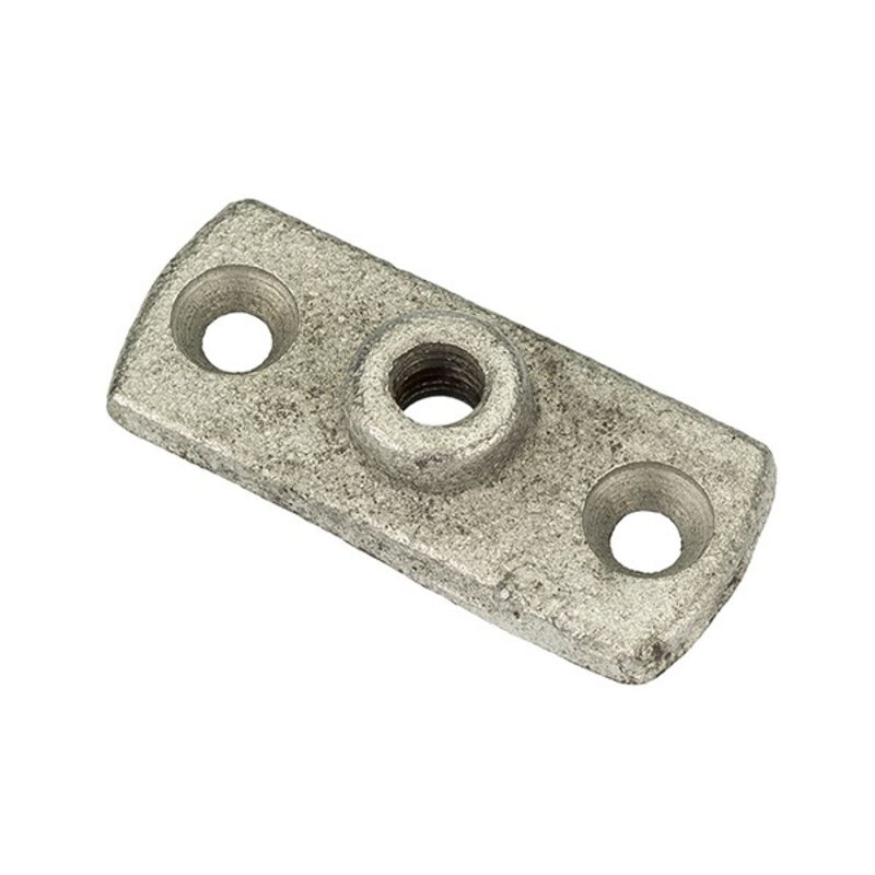 M10 Female Heavy Backplate - Galvanised