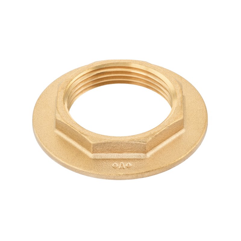 1 1/2" Brass Backnut 