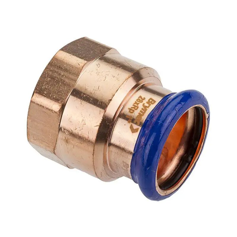 76mm x 3" Copper-Press Female Adapter (M-Profile)