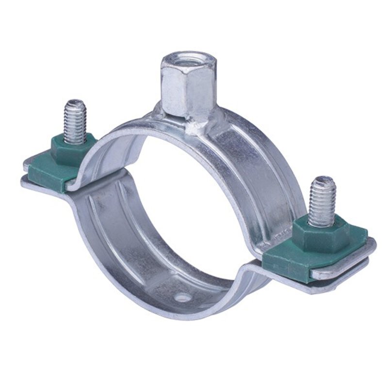 Heavy Duty Bossed Pipe Clamp - 116-123mm (M10/M12 Boss)