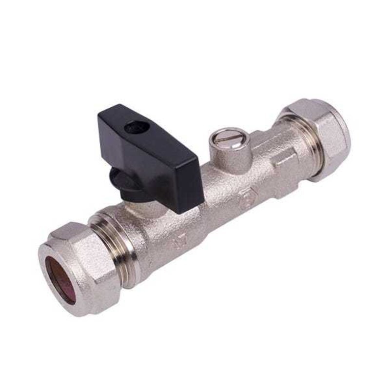 15mm DZR Cobra Dual Double Check & Isolation Valve - WRAS