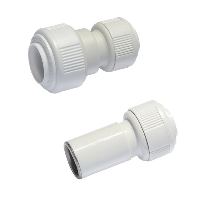 22mm x 15mm Socket x Spigot Reducer Polybutylene Push-Fit