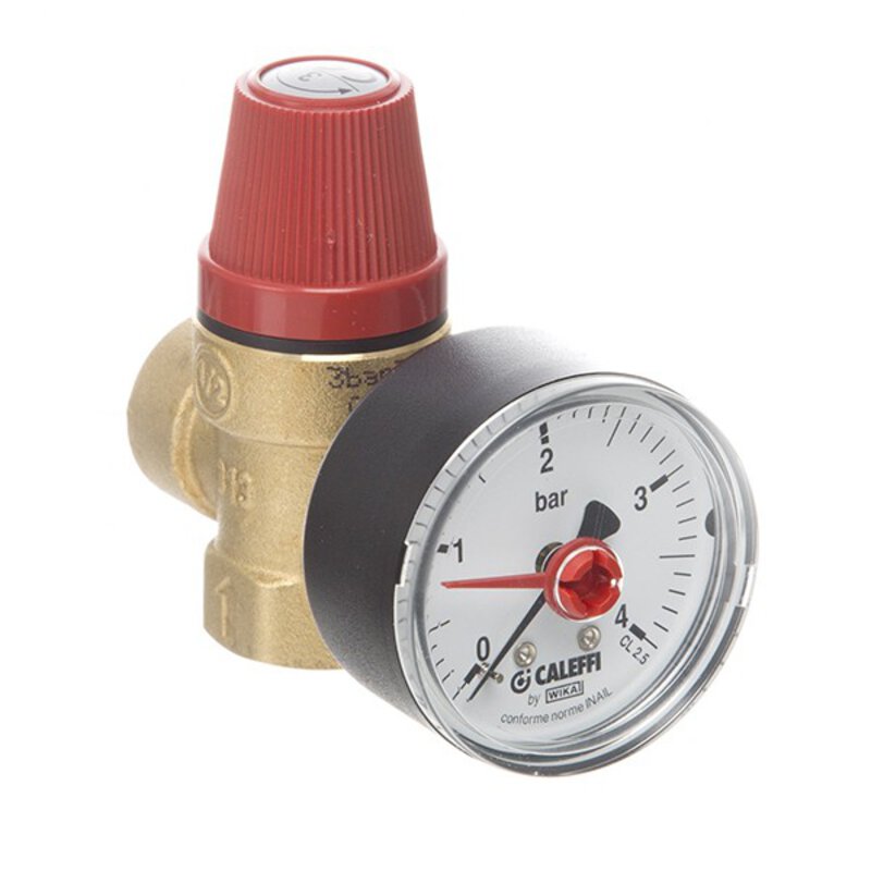 1/2" FxF 3 bar & Gauge Pressure Relief Valve