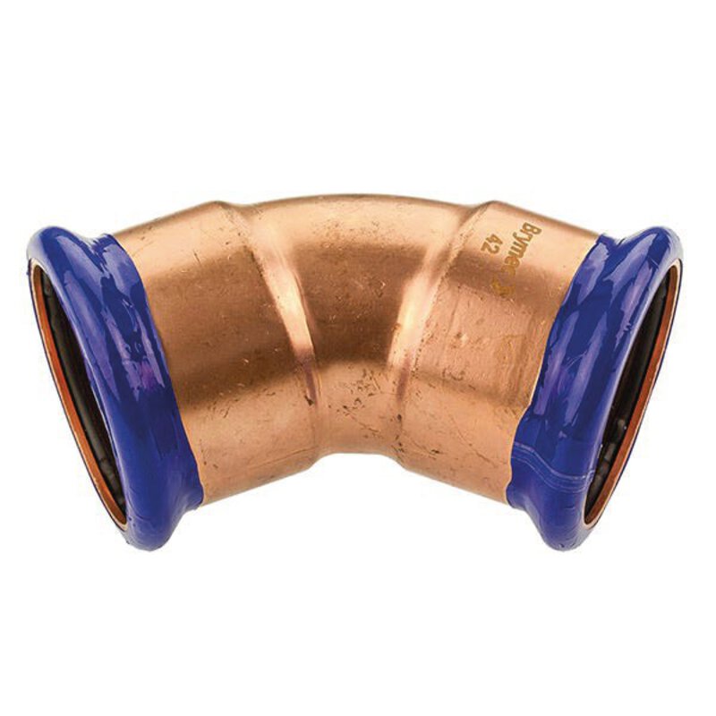 15mm Copper-Press 45° F/F Bend (M-Profile)