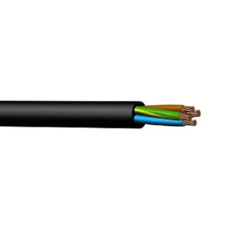 1.5mm 4 Core & Earth Exo Super Flex Rubberised Cable