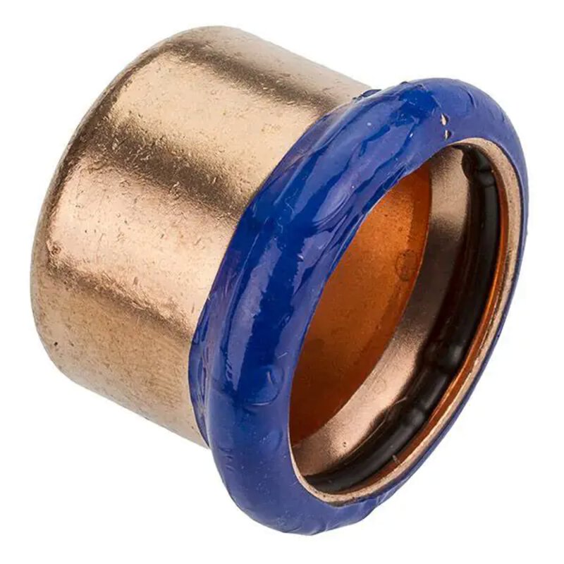 54mm Copper-Press End Cap (M-Profile)