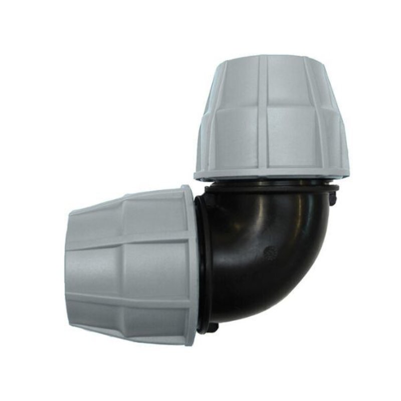 32mm 90° MDPE Compression Elbow